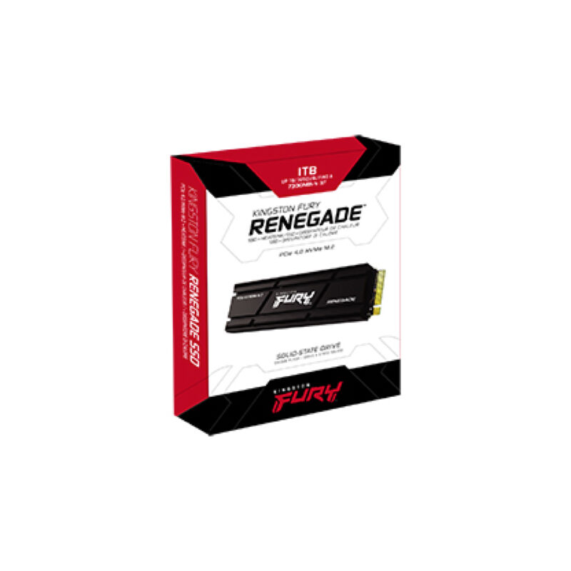 Накопичувач SSD M.2 Kingston Fury Renegade with Heatsink 1TB 2280 NVMe — фото 3