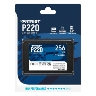 Накопичувач SSD Patriot P220 256GB 2.5″ 7mm Sataiii — фото 3