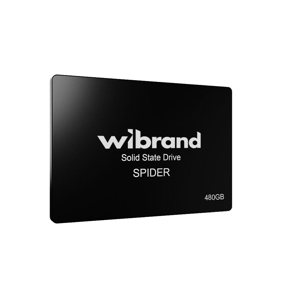 Накопичувач SSD Wibrand Spider 480GB 2.5″ 7mm Sataiii Standard