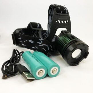 Налобний ліхтар Police BL-2188-T6 Black Акумуляторний з Zoom та