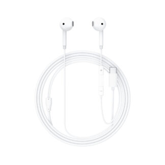 Навушники Acefast L13 USB-C semi-in-ear wired earphones with mic White