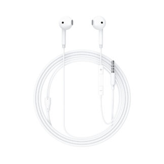 Навушники Acefast L14 3.5mm semi-in-ear wired earphones with mic White