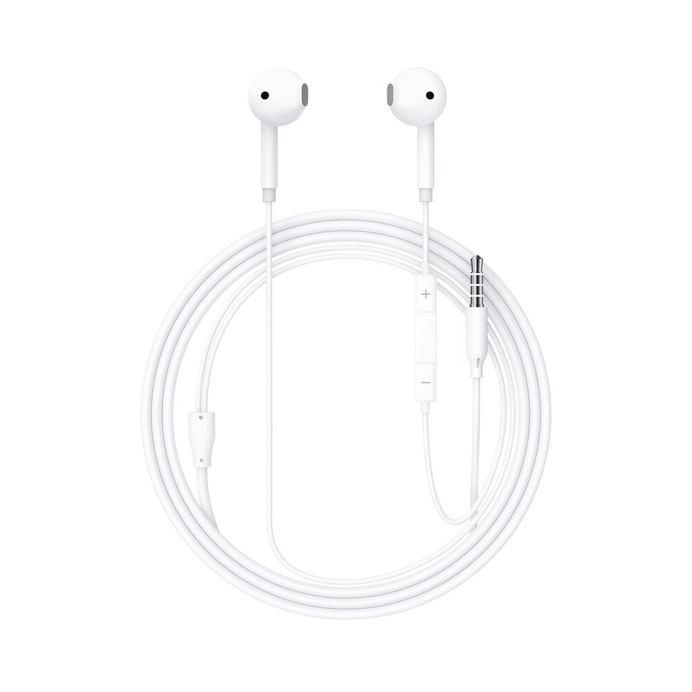 Навушники Acefast L14 3.5mm semi-in-ear wired earphones with mic White