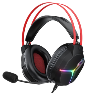 Навушники ігрові Acefast H16 gaming wired headset Black