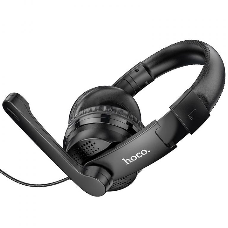 Навушники ігрові Hoco W103 Magic tour gaming headphones Black — фото 3