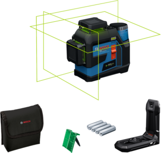 Нівелір лазерний Bosch GLL 12V-100-33 CG 12 В/4 АА до 30 м ±0.3 мм/м