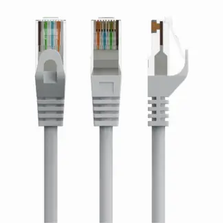 Патч корд, UTP, категорія 6, литий, 50u″ штекер із фіксатором, 1 м