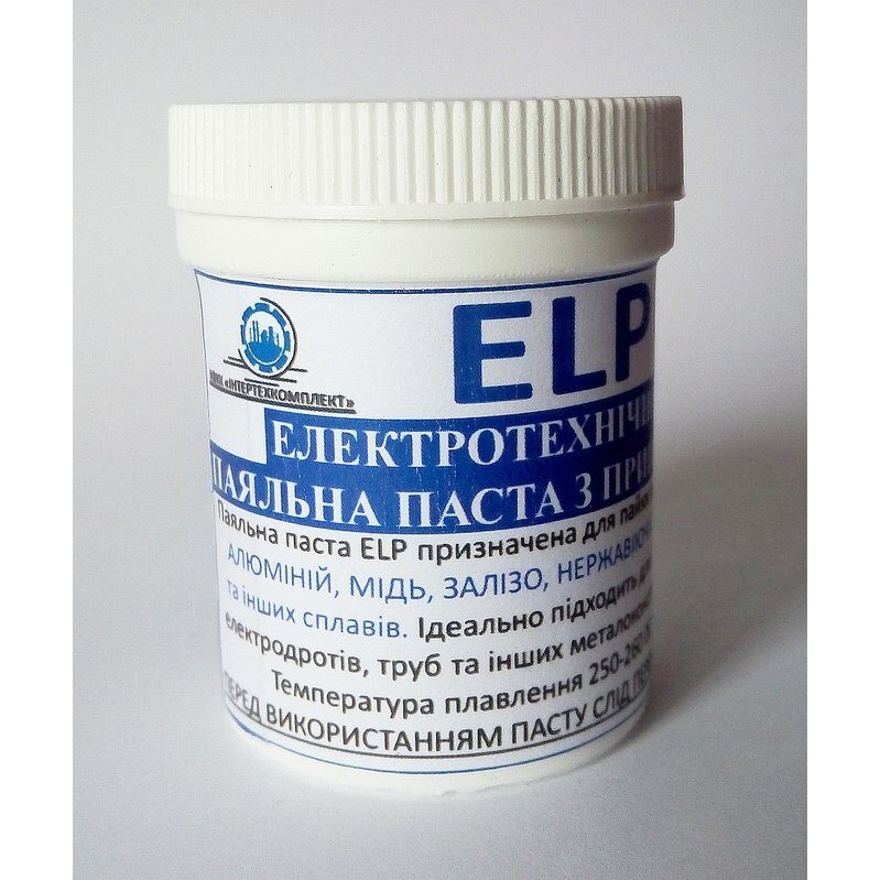 Паяльна паста ИнтерТехКомплект ELP 150 г, 1 набір