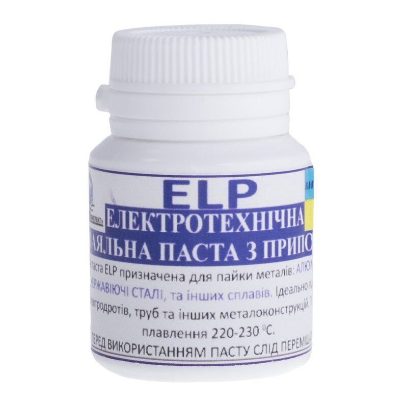 Паяльна паста ІнтерТехКомплект ELP 50 г, 1 набір