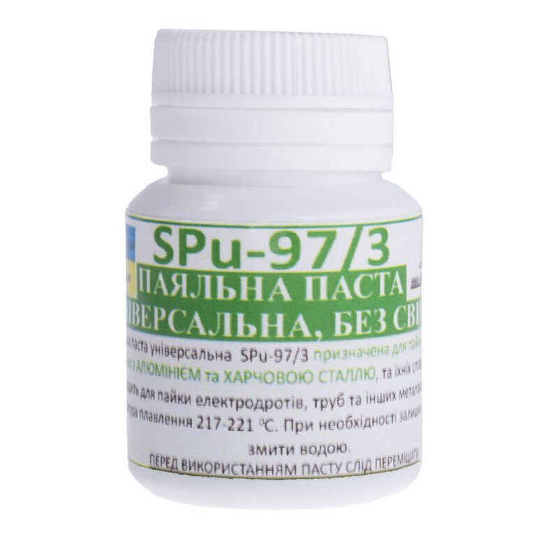 Паяльна паста ІнтерТехКомплект SPu-97/3 50 г, 1 набір
