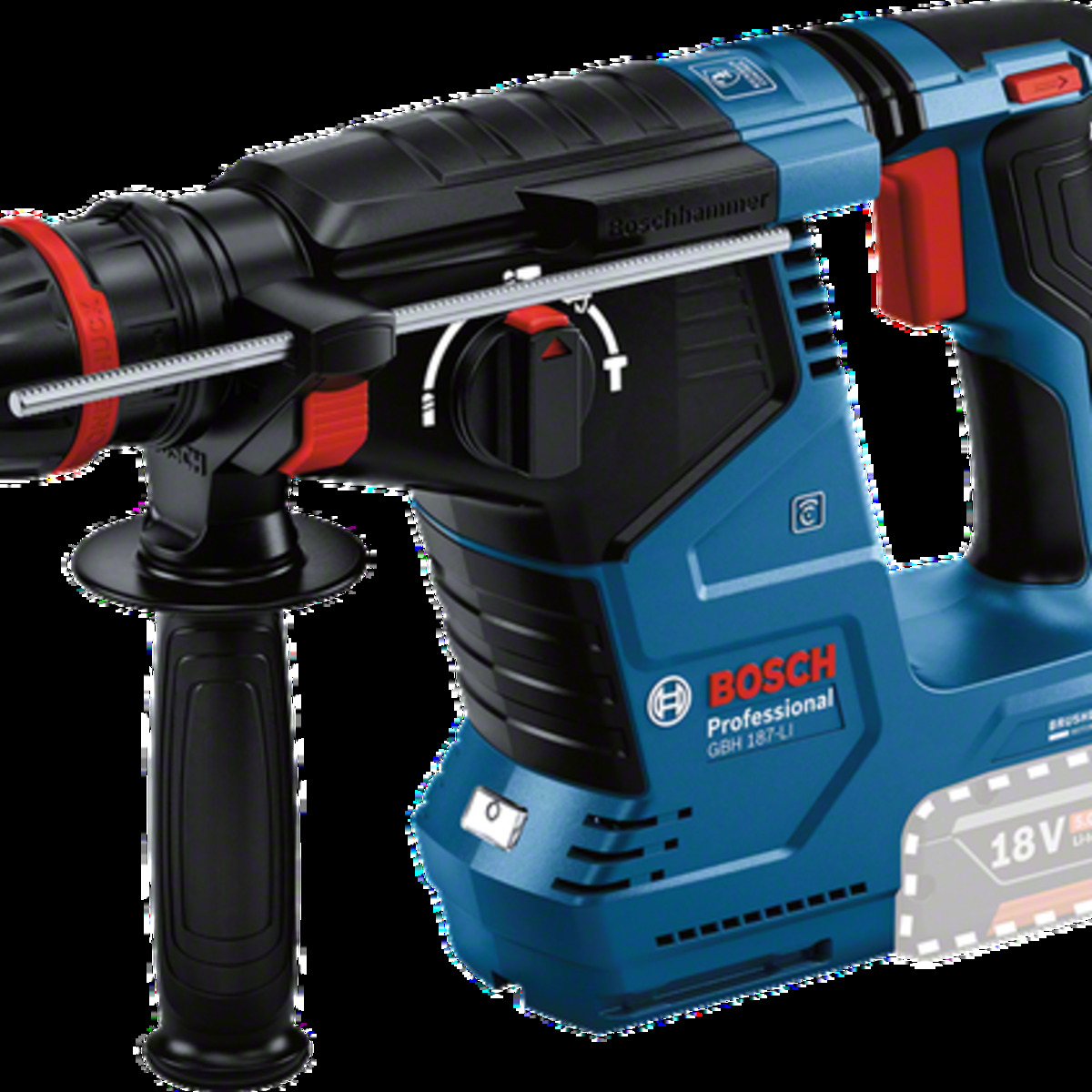 Перфоратор акумуляторний Bosch Professional GBH 187-LI SDS-plus 18 В
