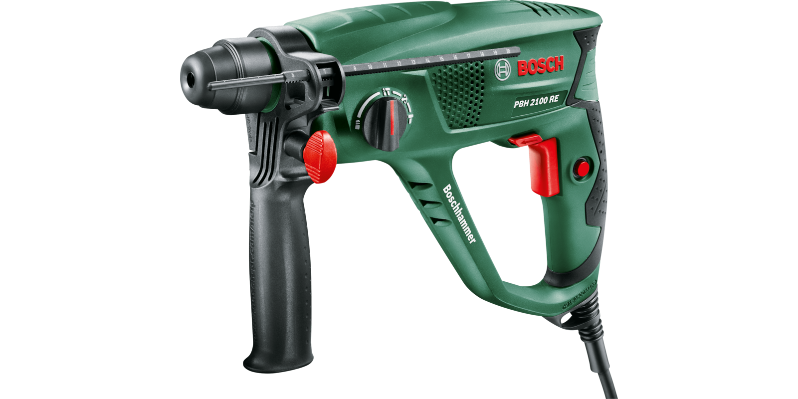 Перфоратор Bosch PBH 2100 RE SDS-plus 550 Вт 1.7 Дж 2.2 кг