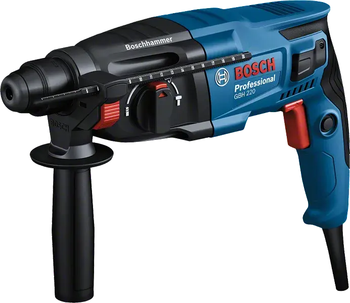 Перфоратор Bosch Professional GBH 220 SDS-plus 720 Вт 2 Дж 2.3 кг — фото 3