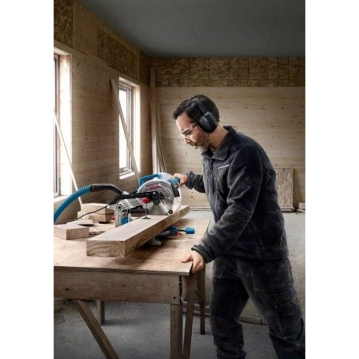 Пила торцювальна Bosch Professional GCM 216 диск 216 мм — фото 7
