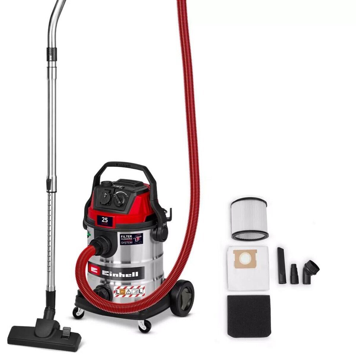 Пилосос Einhell TE-VC 2580 Sacl професійний контейнер 25 л