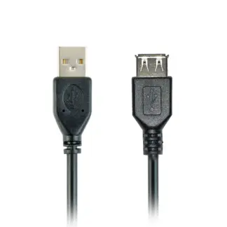 Подовжувач USB 2.0, A-тато/А-мама, 15 см, преміум Cablexpert