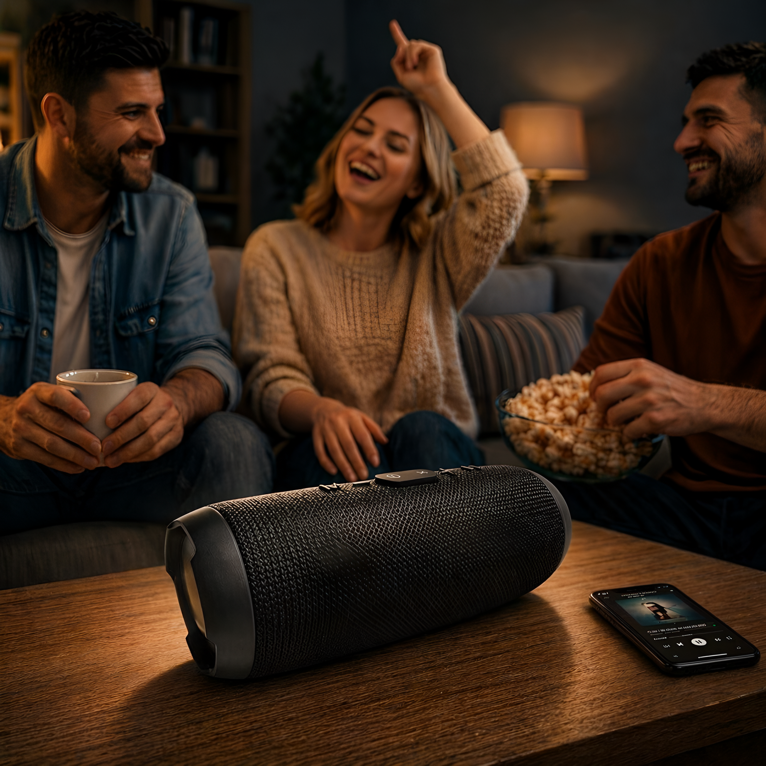Портативна Bluetooth колонка з FM-радіо та AUX