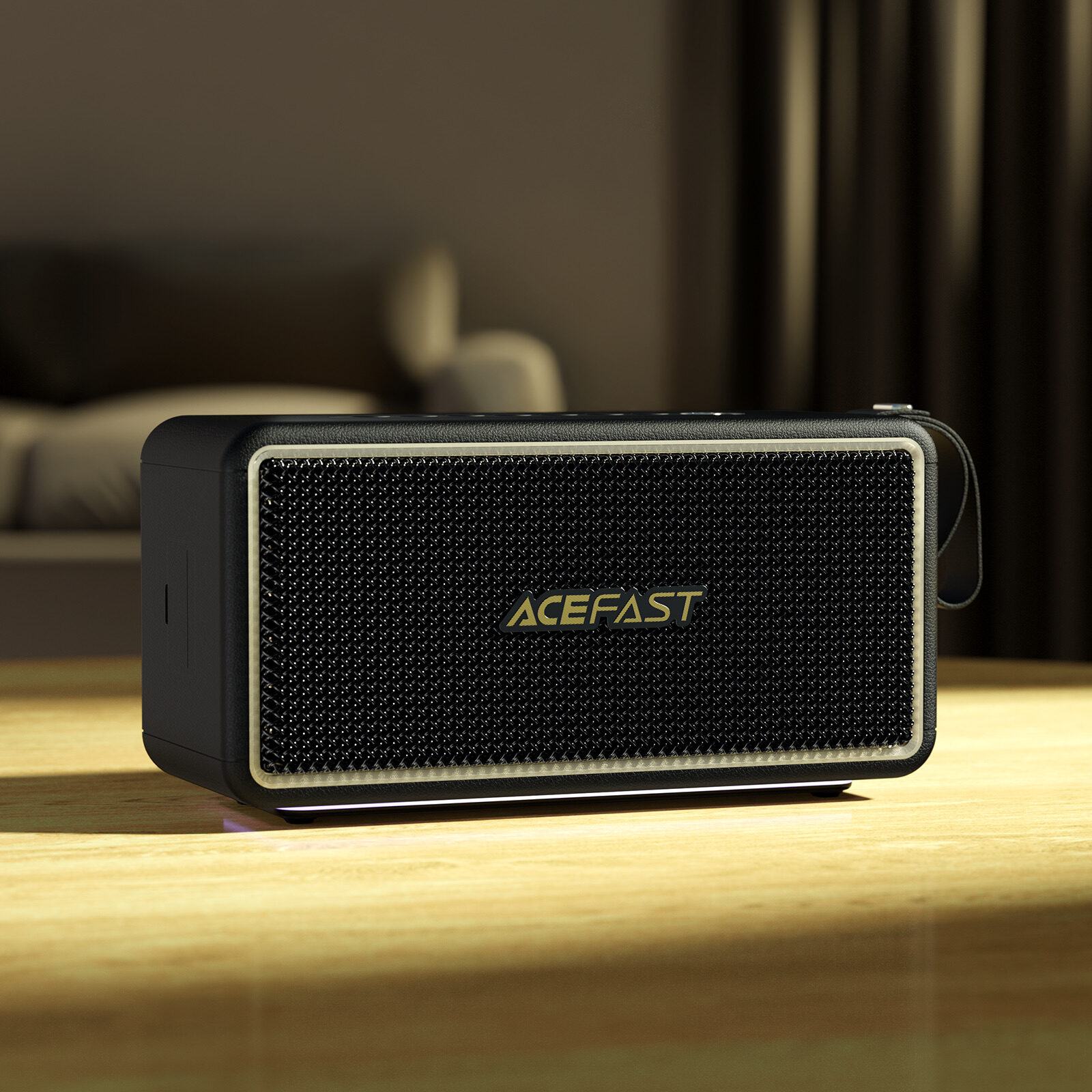 Портативна колонка Acefast K3 Ultra, 60W, IPX6, Black — фото 8