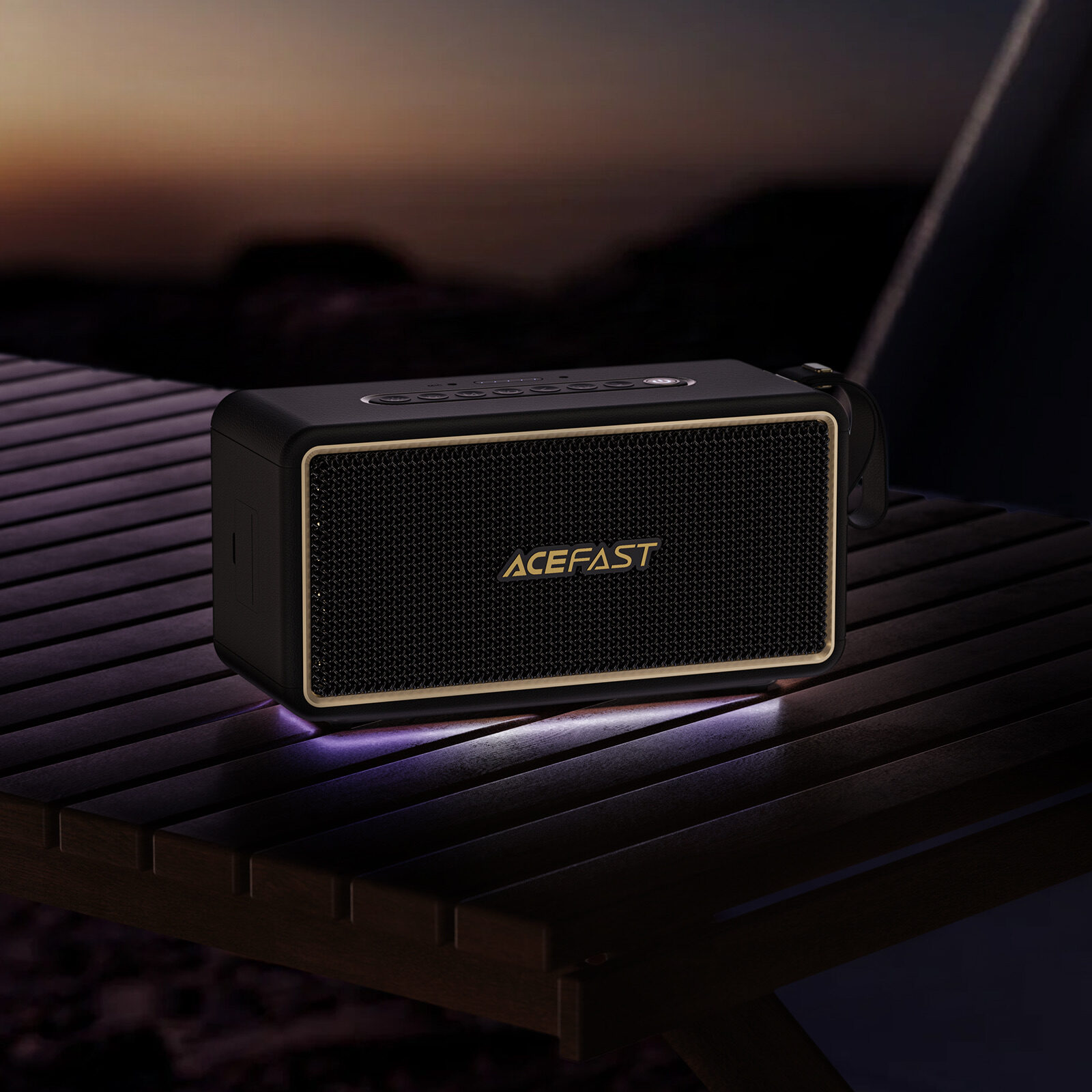 Портативна колонка Acefast K3 Ultra, 60W, IPX6, Black — фото 9