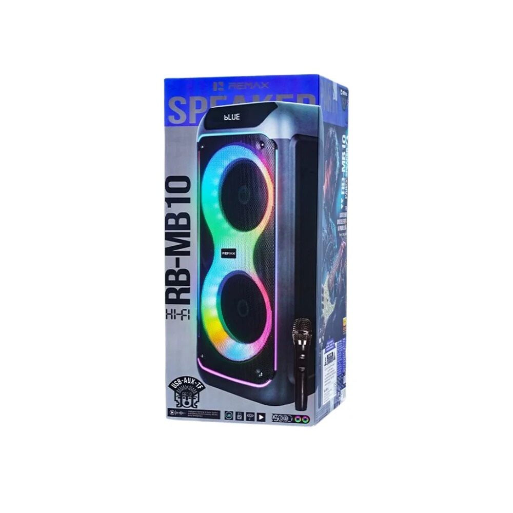 Портативна колонка Remax RB-MB10 Party lighting Wireless Portable — фото 3