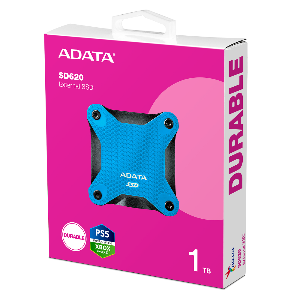 Портативний SSD ADATA SD620 1TB USB 3.2 520/460Mb/s — фото 3