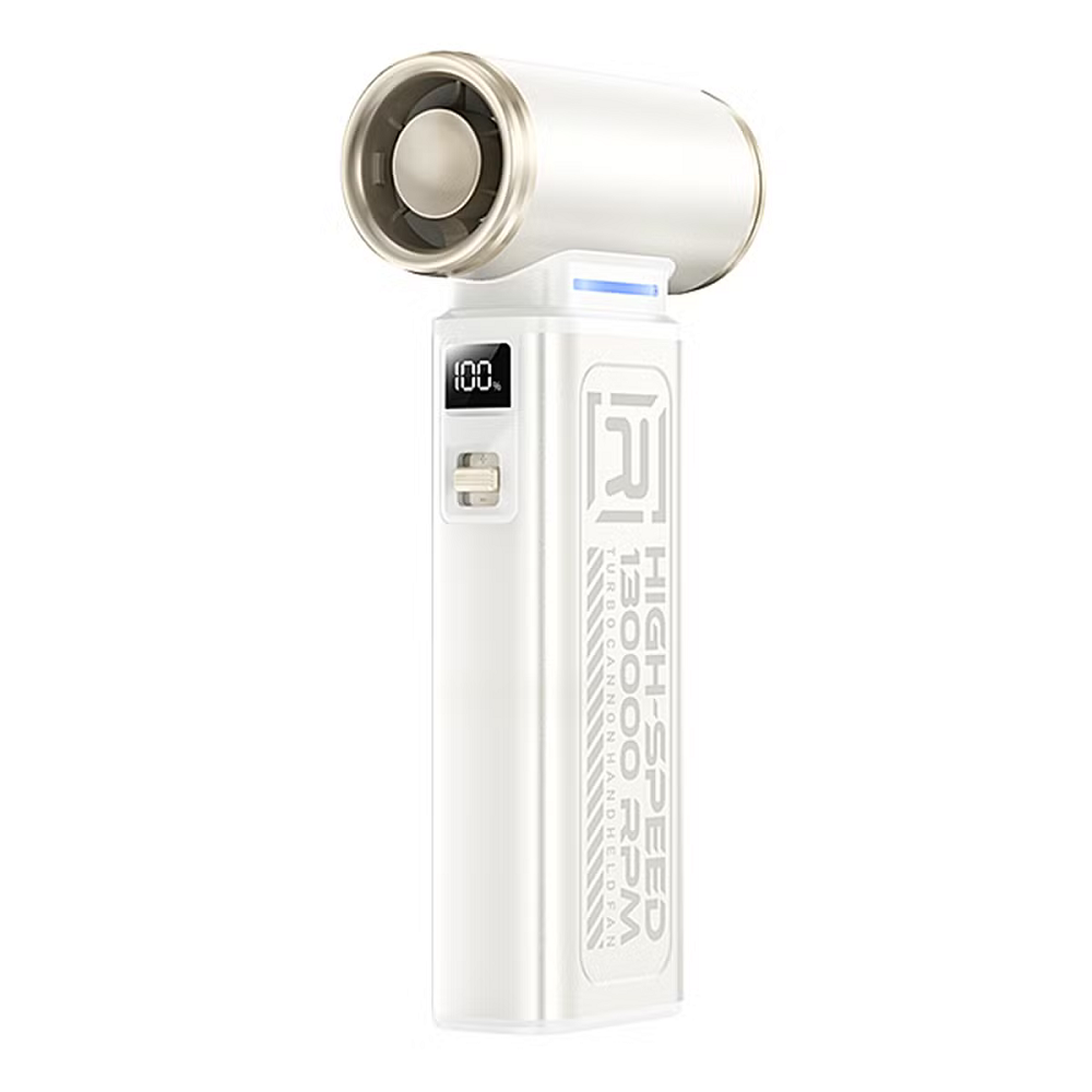 Портативний турбовентилятор REMAX High-Speed 130000 RPM Turbo Cannon Handheld Fan RS-SF19