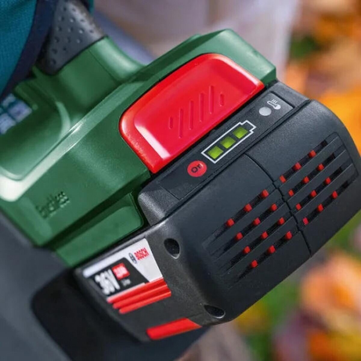 Повітродув акумуляторний Bosch AdvancedLeafBlower 36 В-750, 2 А·год — фото 7