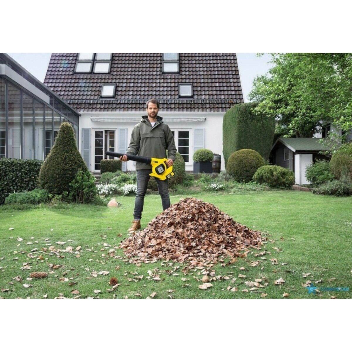 Повітродув акумуляторний Karcher LBL 4 36 В 330 м³/хв — фото 8