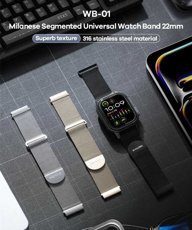Ремінець для годинника "Remax Milanese double-section universal watch — фото 4