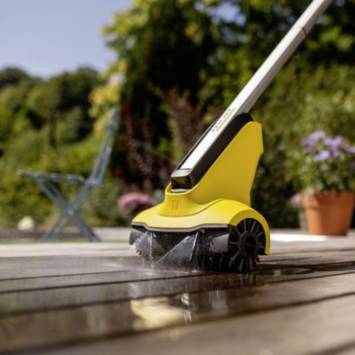 Щіткова машина Karcher PCL 3-18 акумуляторна 18 В щітка 30 см — фото 4