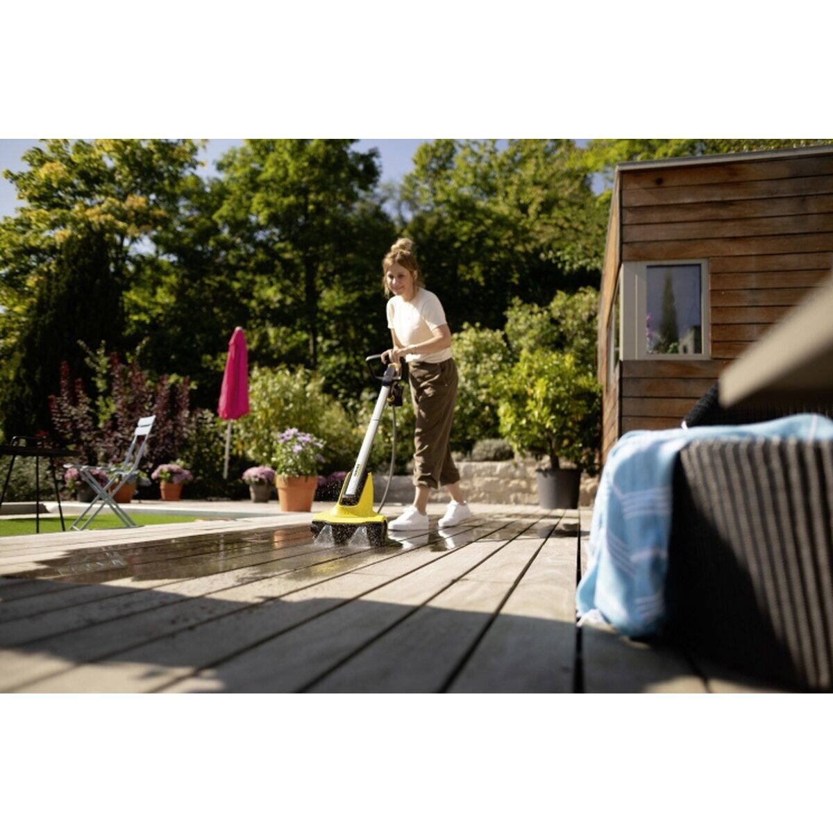 Щіткова машина Karcher PCL 3-18 акумуляторна 18 В щітка 30 см — фото 6