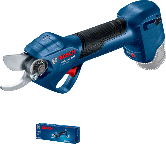 Секатор акумуляторний Bosch Professional Pruner, 12 В, 2 х 3 А·год, D