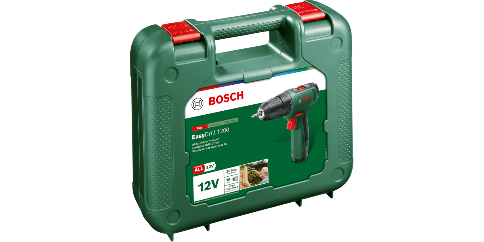 Шурупокрут-дриль акумуляторний Bosch EasyDrill 1200 12 В 1 х 1.5 — фото 3