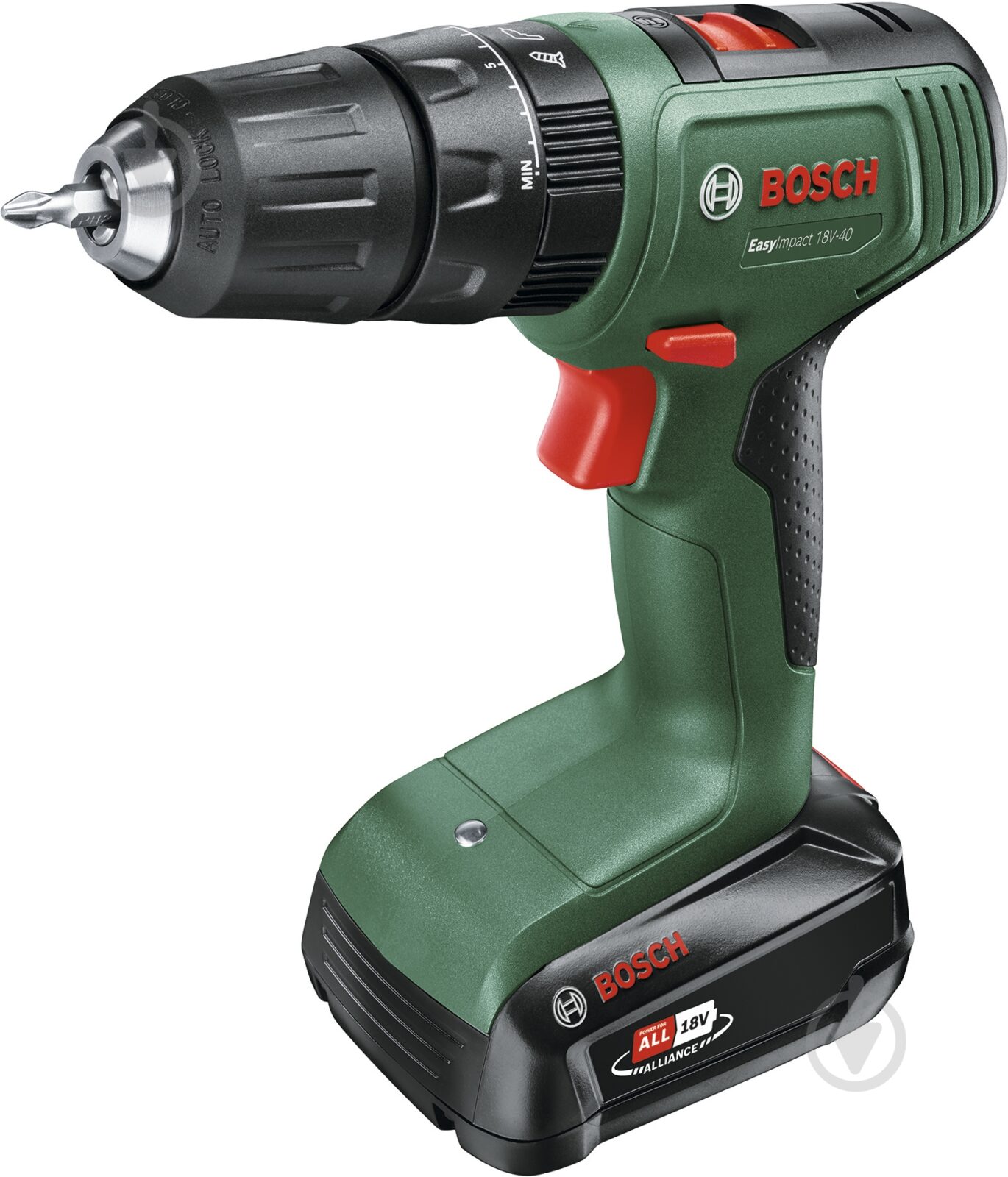 Шуруповерт-дрель аккумуляторная Bosch EasyImpact 18V-40 18 В 2 х 1.5 — фото 2