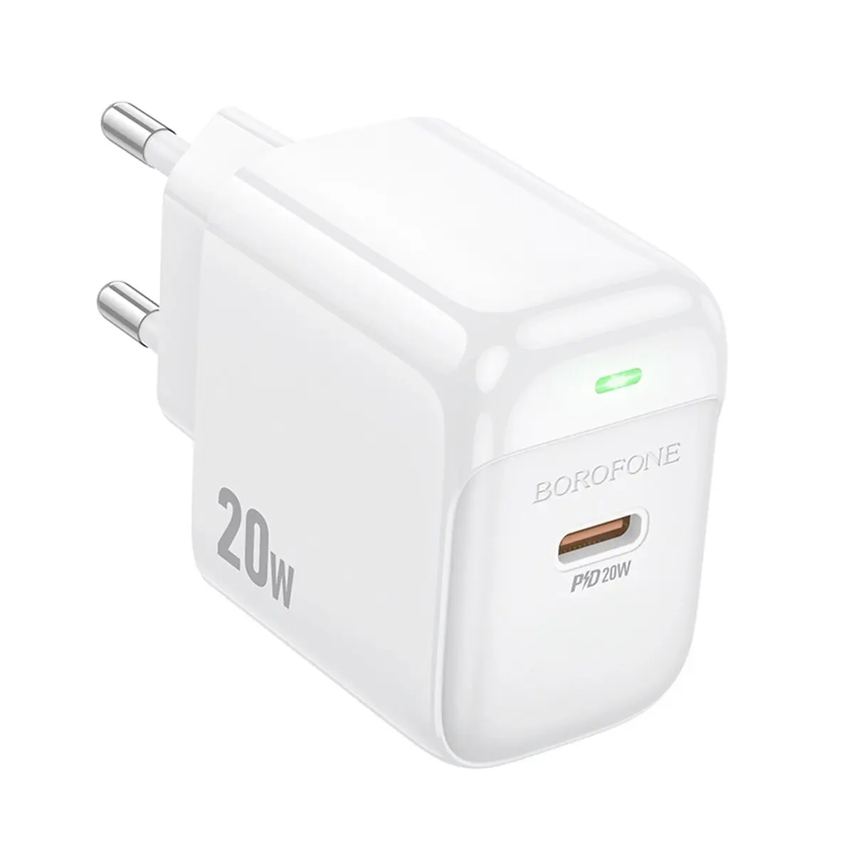Швидка зарядка Borofone BAS43A 20W PD USB-C Fast Charge для iPhone