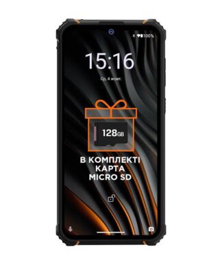 Смартфон Sigma mobile X-treme PQ55 black Чорний (6/64 ГБ, IP68)