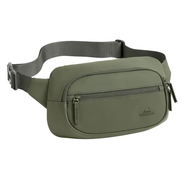 Сумка-слінг Rivacase Eden 7812 Olive Green для смартфона та аксесуарів