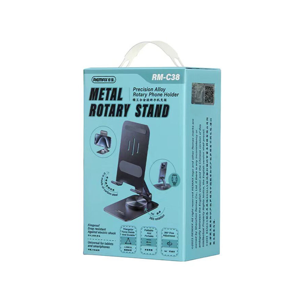 Тримач "Remax Precision Alloy Rotary Phone Holder RM-C38″ Green — фото 3
