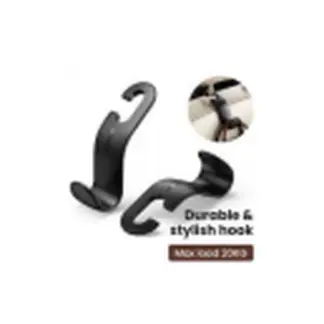 Автомобильный крючок-держатель Ugreen LP104 Car Seat Hanger, 2 шт, Черный