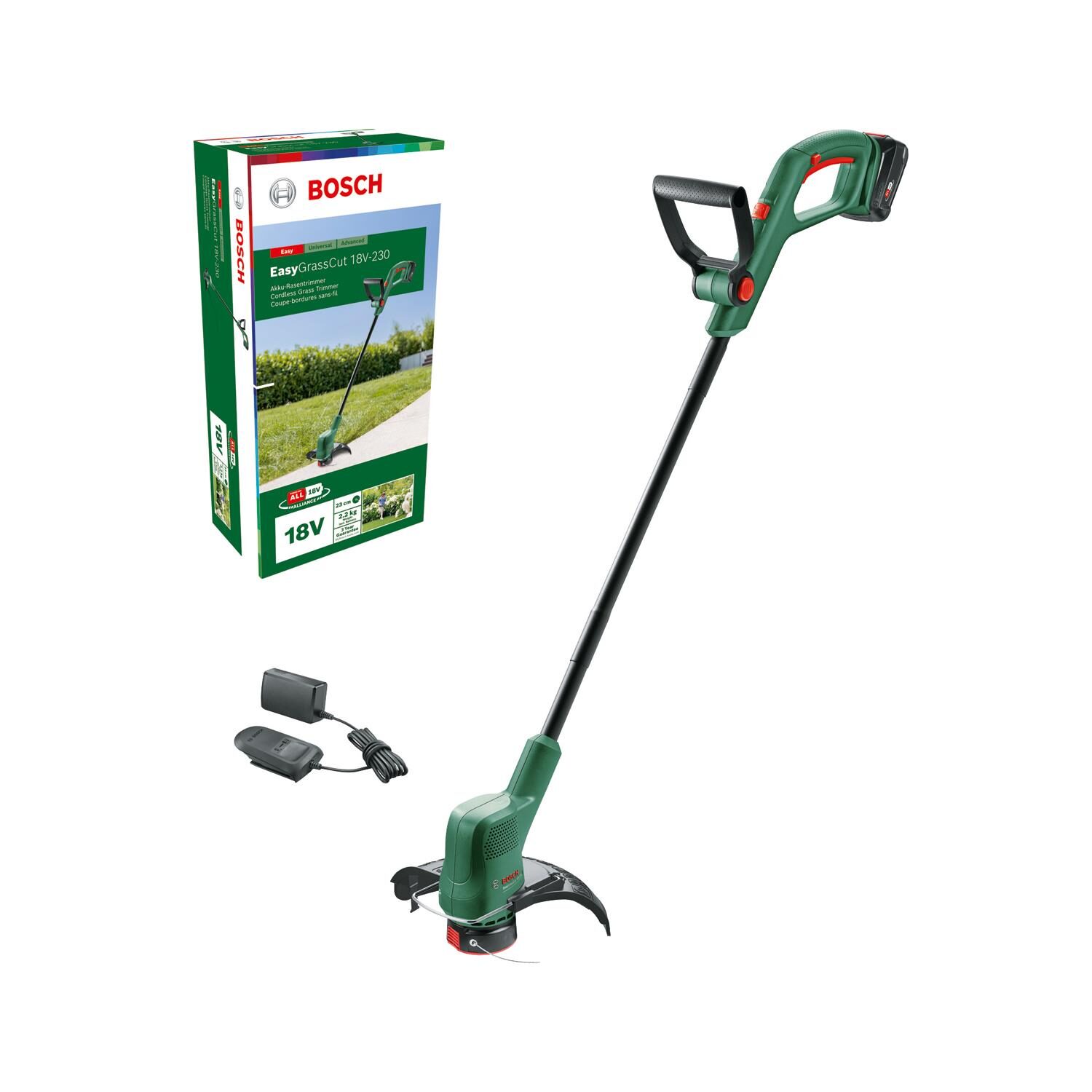 Тример акумуляторний Bosch EasyGrassCut 18V-230