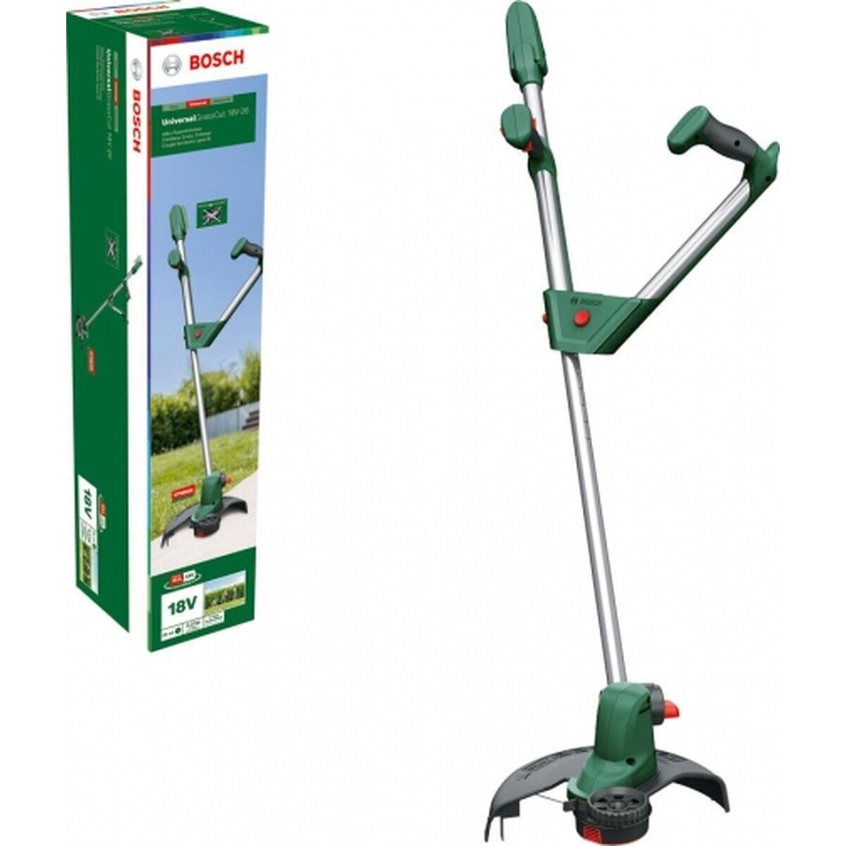 Тример акумуляторний Bosch UniversalGrassCut 18V-26 26 см