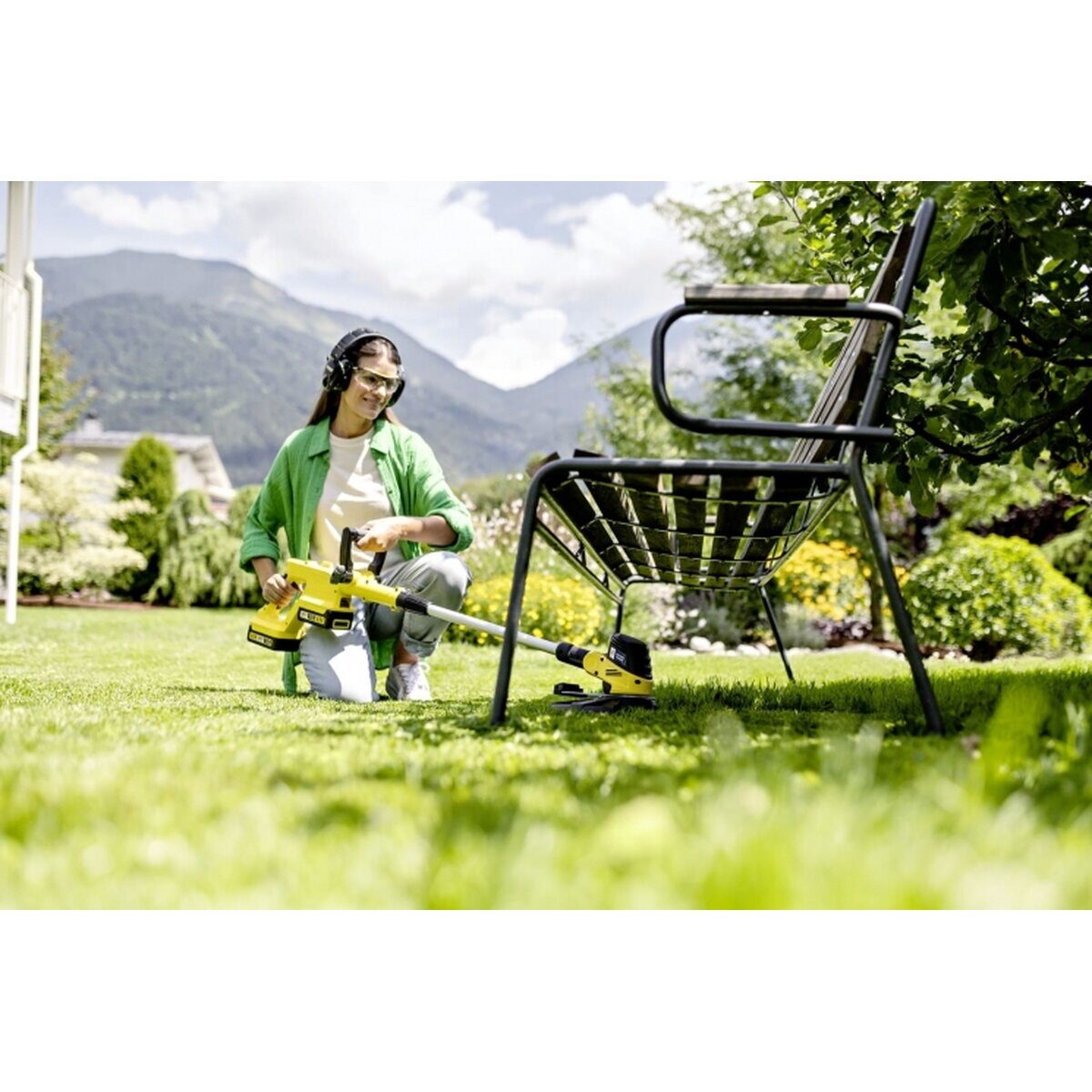 Тример акумуляторний Karcher LTR 3-18 Dual 30 см — фото 10