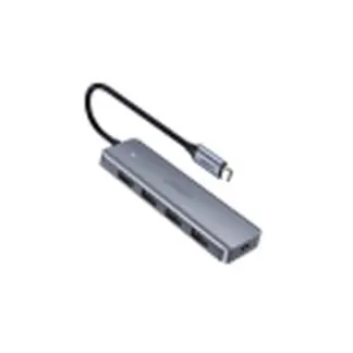USB-хаб 4-in-1 Ugreen CM219 USB 3.0 Space Сірий 70336