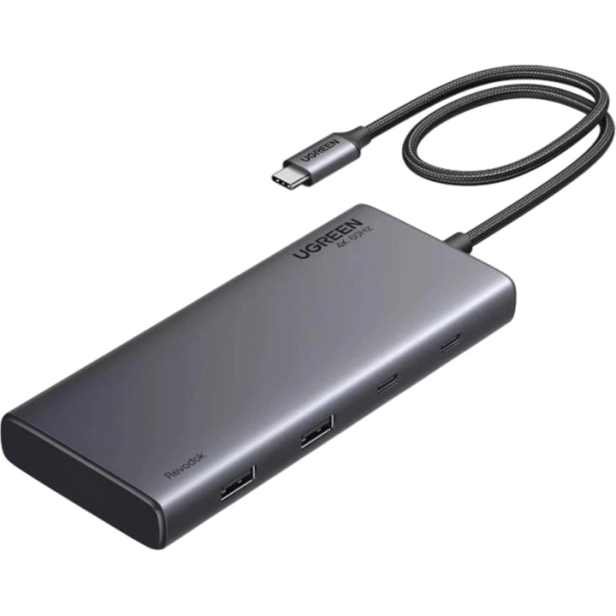 USB-хаб Ugreen CM639 2xUSB 3.2 + 2xUSB-C 3.2 + Hdmi + DP + PD