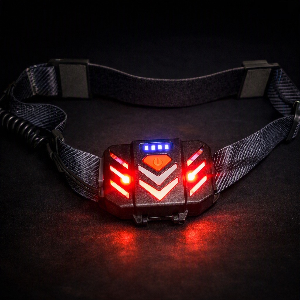 Налобный фонарь XQ-T1C COB аккумуляторный USB
