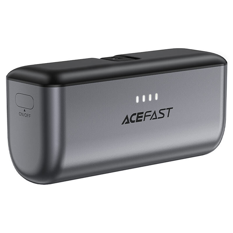 Зовнішній акумулятор Acefast M9-5000 PD20W capsule power bank Black