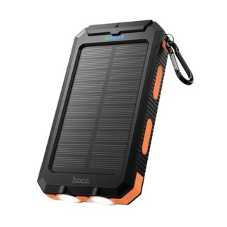 Зовнішній акумулятор Hoco J164 Platinum solar dual lighting power