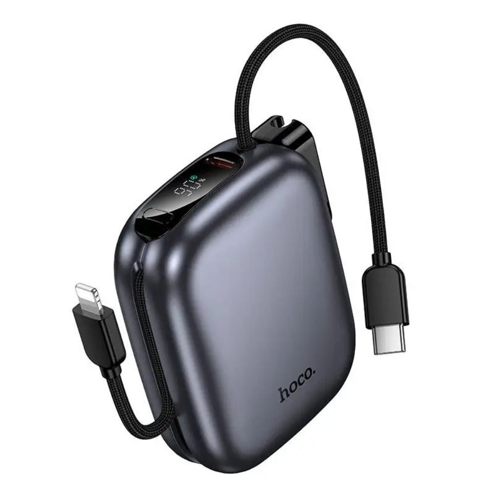 Зовнішній акумулятор Hoco Q49 Peak PD20W power bank with — фото 4