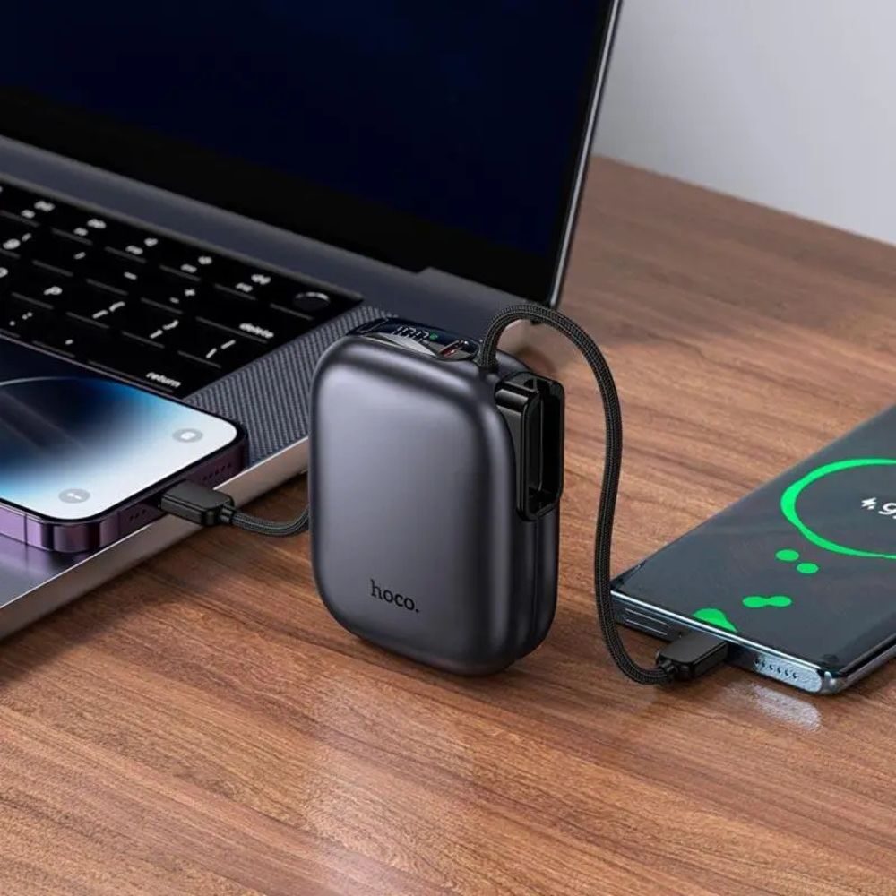 Зовнішній акумулятор Hoco Q49 Peak PD20W power bank with — фото 8