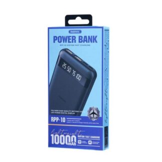 Зовнішній акумулятор REMAX Hintom 2.4A Fast Charging Power Bank 10000mAh RPP-10